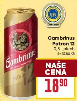 Billa Gambrinus Patron 12 nabídka