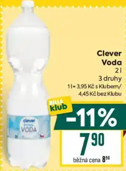 Billa Clever Voda nabídka