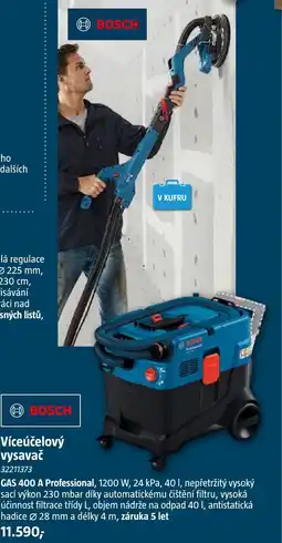 Bauhaus Bosch profesional Víceúčelový vysavac nabídka