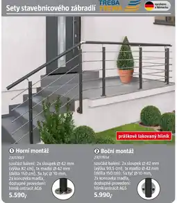 Bauhaus Treba frewa sady stavebnicového zábradlí nabídka