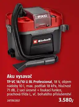 Bauhaus Einhell Aku vysavač nabídka