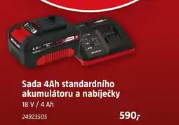 Bauhaus Sada 4Ah standardního akumulátoru a nabíječky nabídka