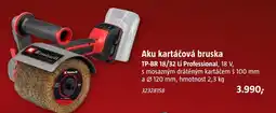 Bauhaus Einhell aku kartáčová bruska tp-br 18/32 li professional nabídka