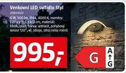 Bauhaus Styl Venkovní LED svítidlo nabídka
