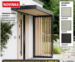 Bauhaus novinka vchodové dveře nabídka