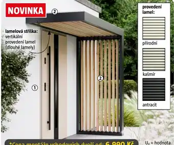 Novinka vchodové dveře