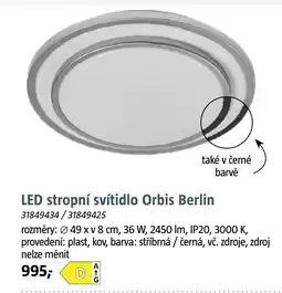 Bauhaus Orbis Berlin LED stropní svítidlo nabídka