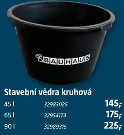Bauhaus Bauhaus stavební vědra kruhová nabídka