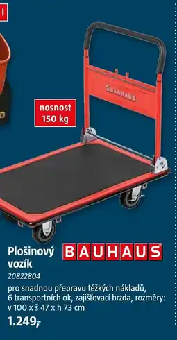 Bauhaus Plošinový vozík nabídka