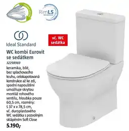 Bauhaus WC kombi Eurovit se sedátkem nabídka