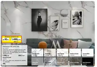 Obkladový PVC panel XXL