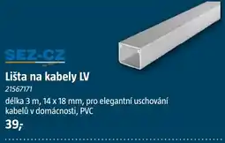 Bauhaus Sez-cz lišta na kabely lv nabídka