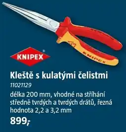 Bauhaus Knipec kleště s kulatými čelistmi nabídka