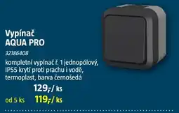 Bauhaus Aqua pro vypínač nabídka