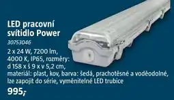 Bauhaus Power LED pracovní svítidlo nabídka