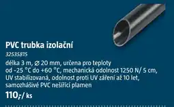 Bauhaus PVC trubka izolační nabídka