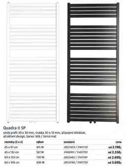 Bauhaus Quadra II SP nabídka