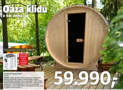 Bauhaus Venkovní finská sauna nabídka