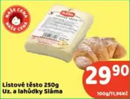 Brněnka Sláma listové těsto nabídka