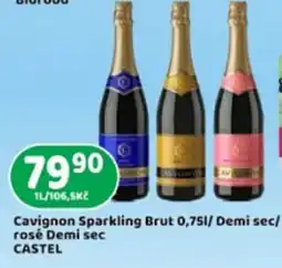 Brněnka Cavignon Sparkling Brut Demi sec rosé Demi sec nabídka