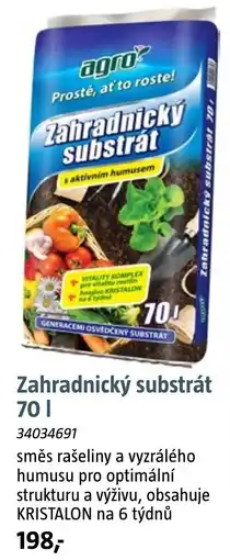 Bauhaus Agro zahradnický substrát nabídka