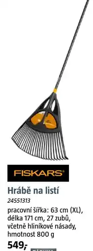 Bauhaus Fiskars hrábě na listí nabídka