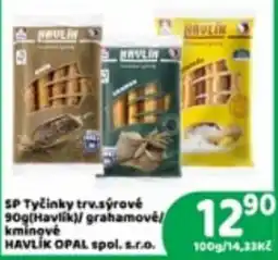 Brněnka Havlík tyčinky trv.sýrové nabídka