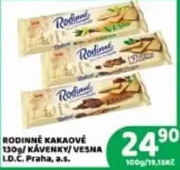 Brněnka Rodinné kakaové kávenky/vesna nabídka