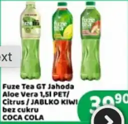 Brněnka Fuze Tea GT Jahoda Aloe Vera Citrus JABLKO KIWI nabídka