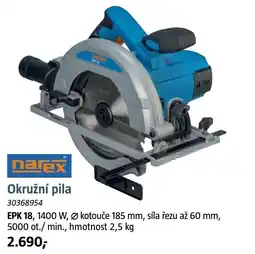 Bauhaus narex okružní pila nabídka