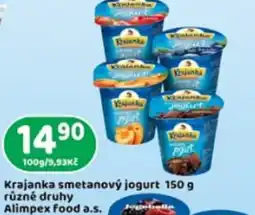 Brněnka Krajanka smetanový jogurt nabídka