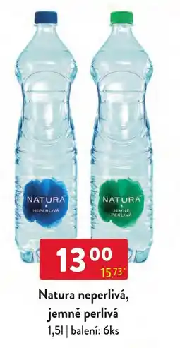Qanto Natura jemně perlivá nabídka