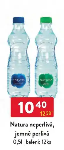 Qanto Natura jemně perlivá nabídka