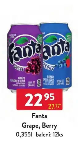 Qanto Fanta Grape, Berry nabídka
