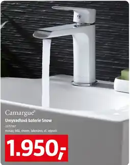 Bauhaus Camargue umyvadlová baterie Snow nabídka