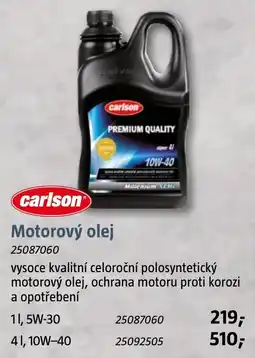 Bauhaus Carlson motorový olej nabídka