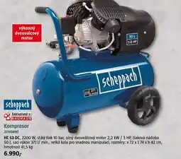 Bauhaus Scheppach Kompresor nabídka