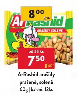 Qanto ArRashid arašidy pražené, solené nabídka