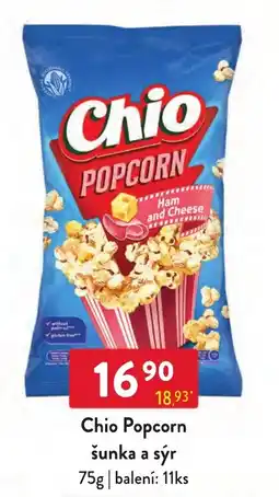 Qanto Chio Popcorn šunka a sýr nabídka