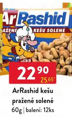 Qanto ArRashid kešu pražené solené nabídka