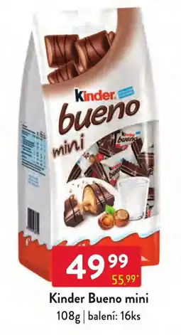 Qanto Kinder bueno mini nabídka