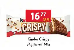 Qanto Kinder Crispy nabídka