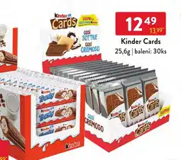 Qanto Kinder Cards nabídka