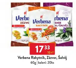 Qanto Verbena Rakytník, Zázvor, Šalvěj nabídka