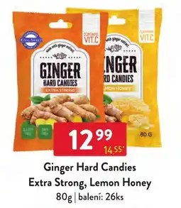 Qanto Ginger Hard Candies Extra Strong, Lemon Honey nabídka