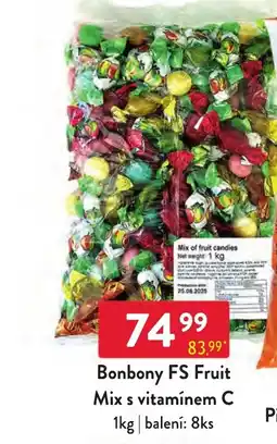 Qanto Bonbony FS Fruit Mix s vitamínem C nabídka