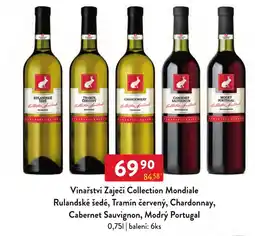 Qanto Vinařství Zaječí Collection Mondiale nabídka