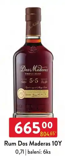 Qanto Rum Dos Maderas 10Y nabídka