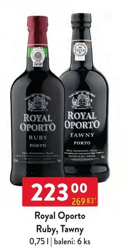 Qanto Royal Oporto Ruby, Tawny nabídka