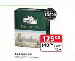 Qanto Ahmad Tea Earl Grey Tea nabídka